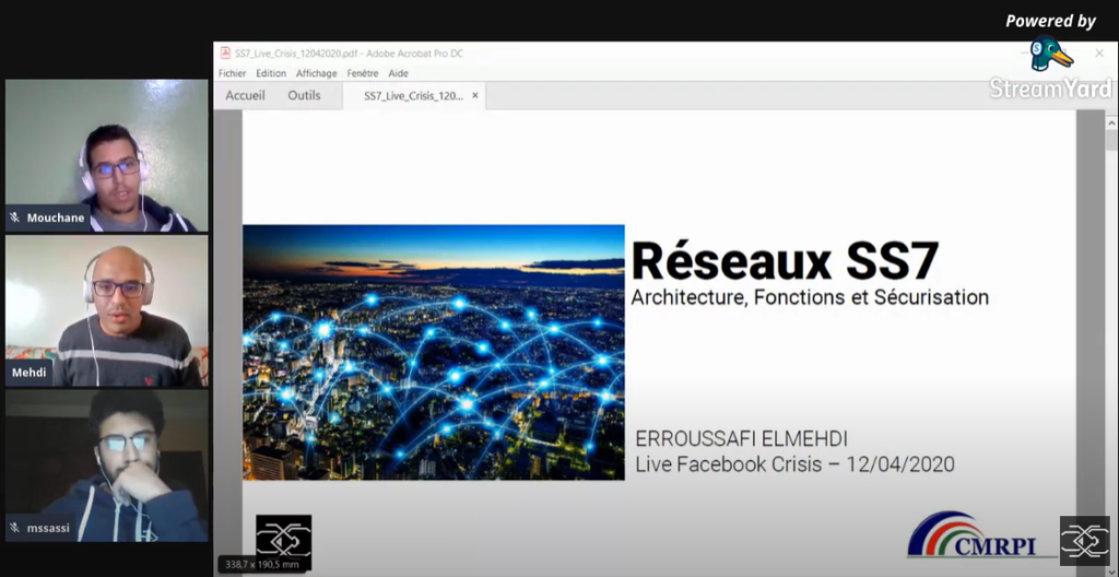 Live CRISIS – Architecture et sécurité GSM